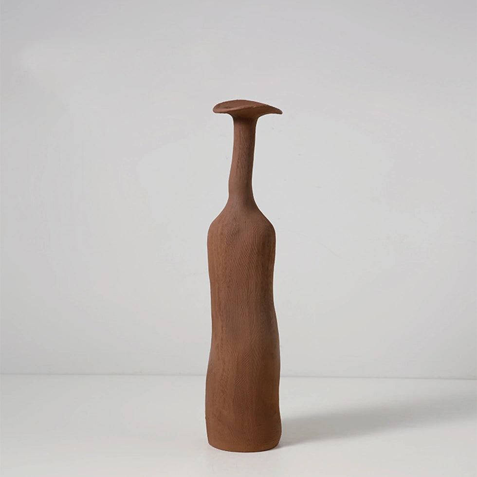 Brown Ceramic Vase Large Ceramic Vase