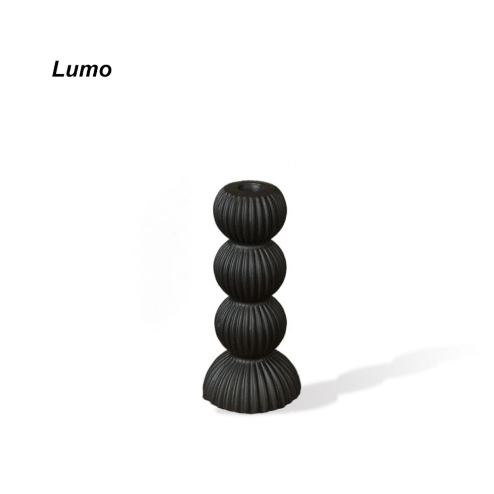 black candle holder small candlestick