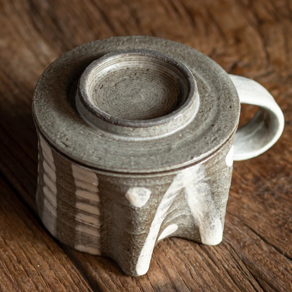 Cat Ear Handmade Ceramic Mug (225ml)