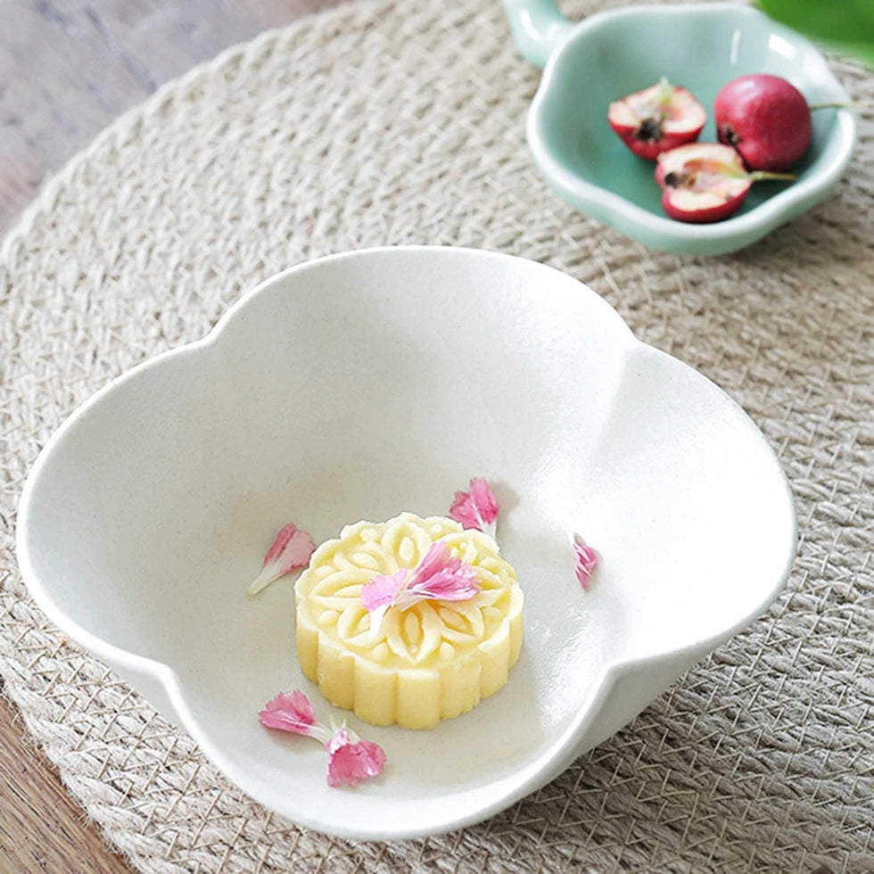 Ceramic Bowl with Modern Geometric Design