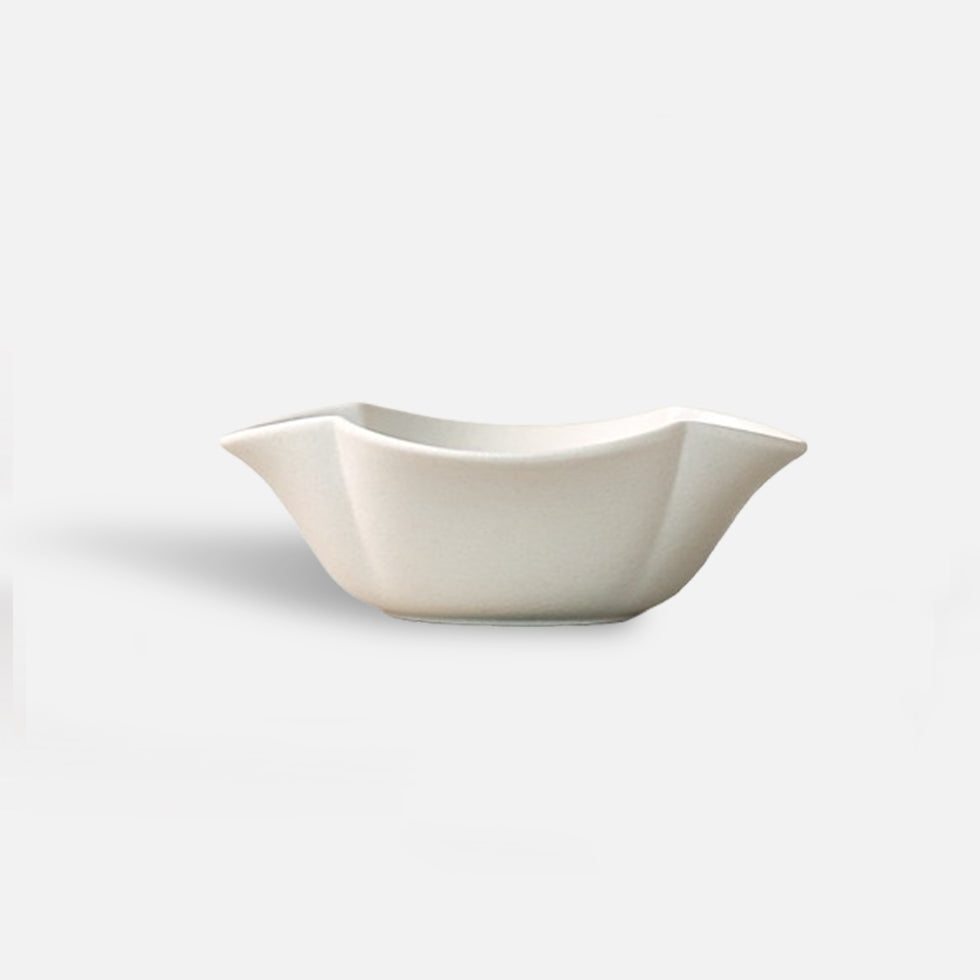 Ceramic Bowl with Modern Geometric Design