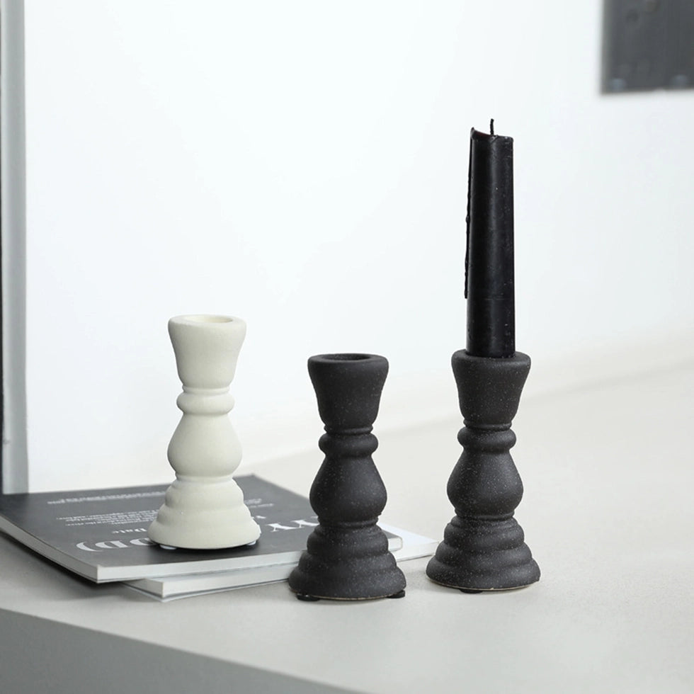 pillar candlesticks holders