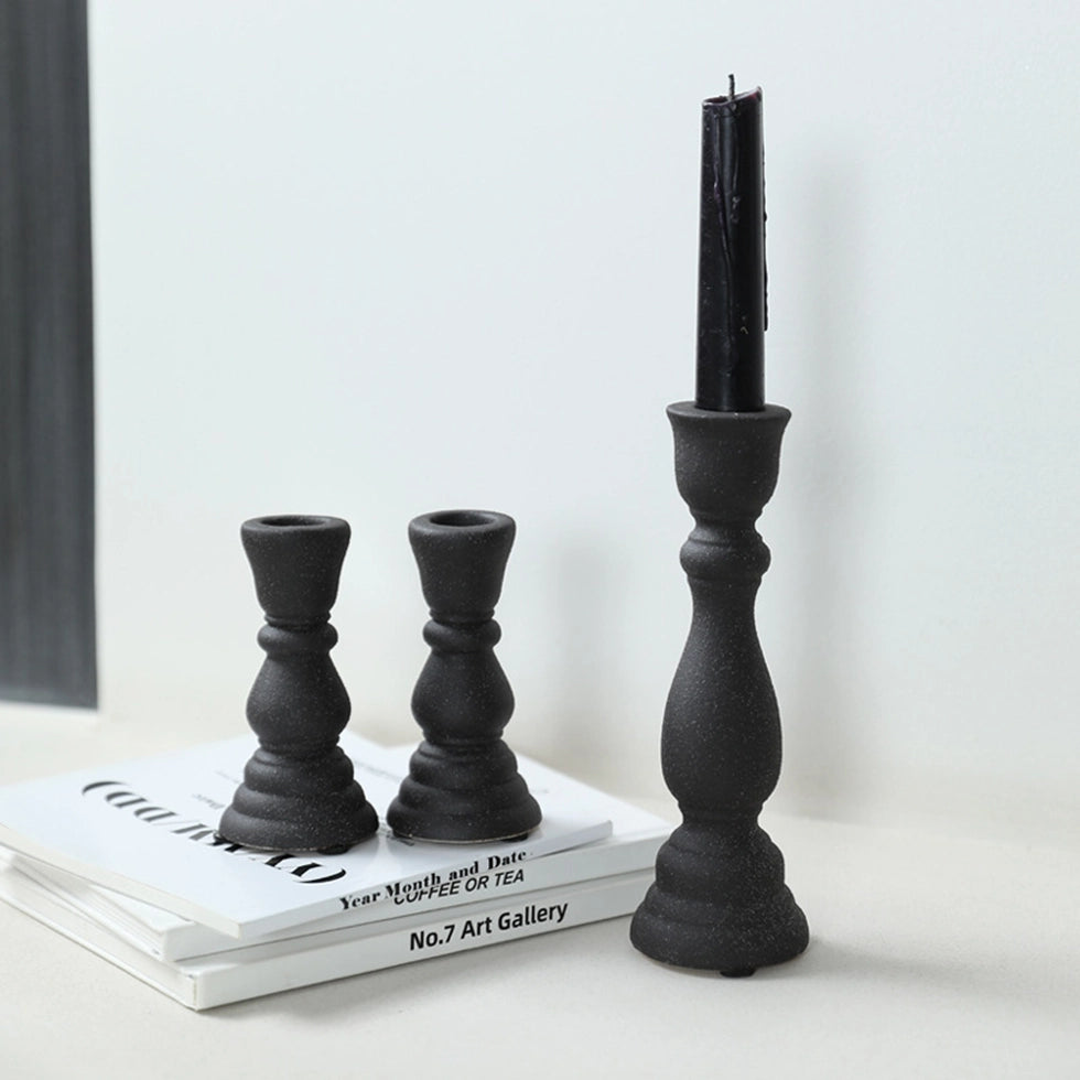 black candle holder