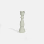 white candle holders