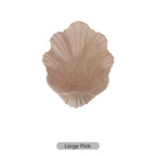 pink ceramic candle holders