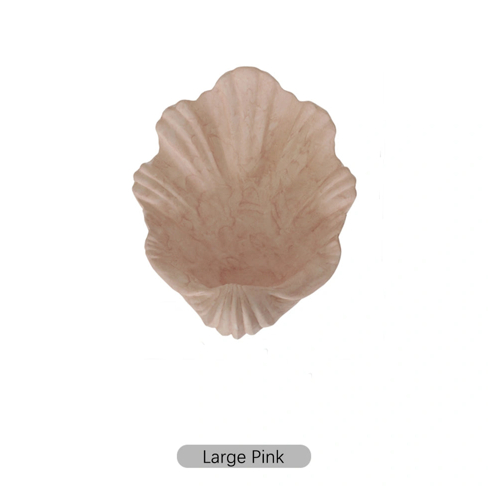 pink ceramic candle holders