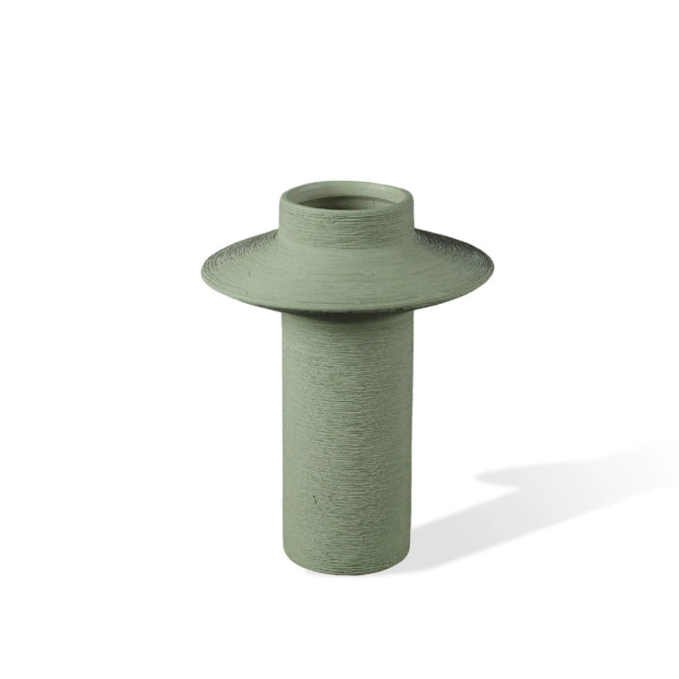 Green Ceramic Vase