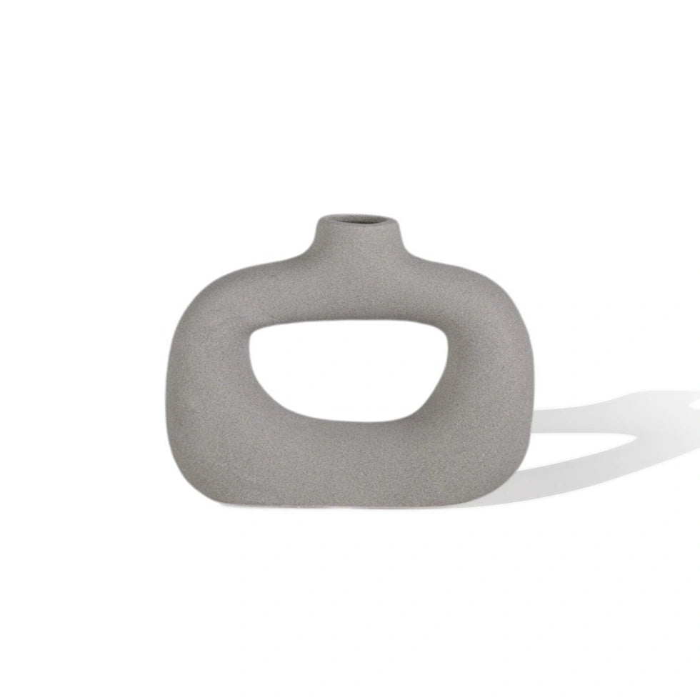 green ceramic vase