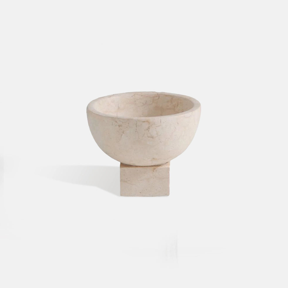 French Style Natural Marble Decorative Bowl