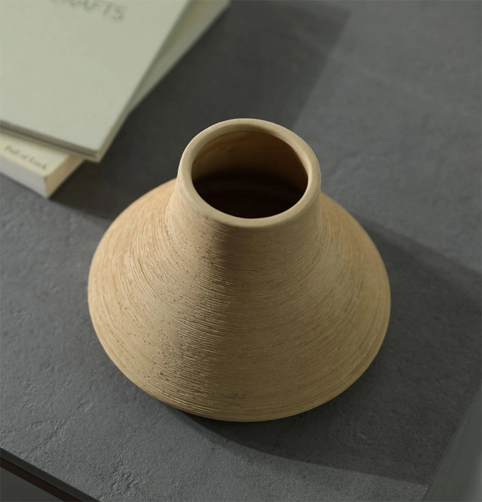 ceramic floral vase