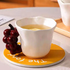 Grape Handle Ceramic Mug