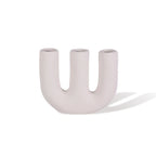 Small Light Gray Ceramic Vase