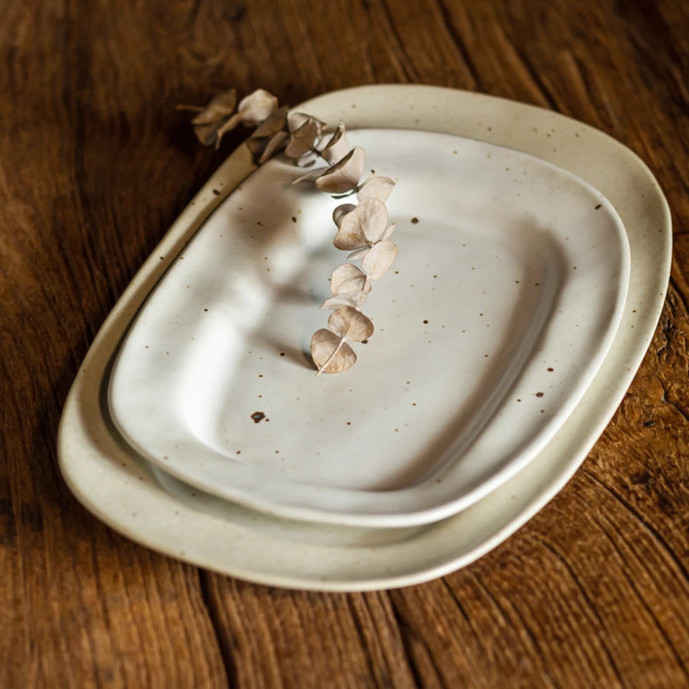 Minimalist Handmade Ceramic Plate