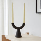 black candle holders