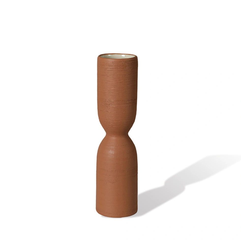 Red Ceramic Vase ceramic flower vase