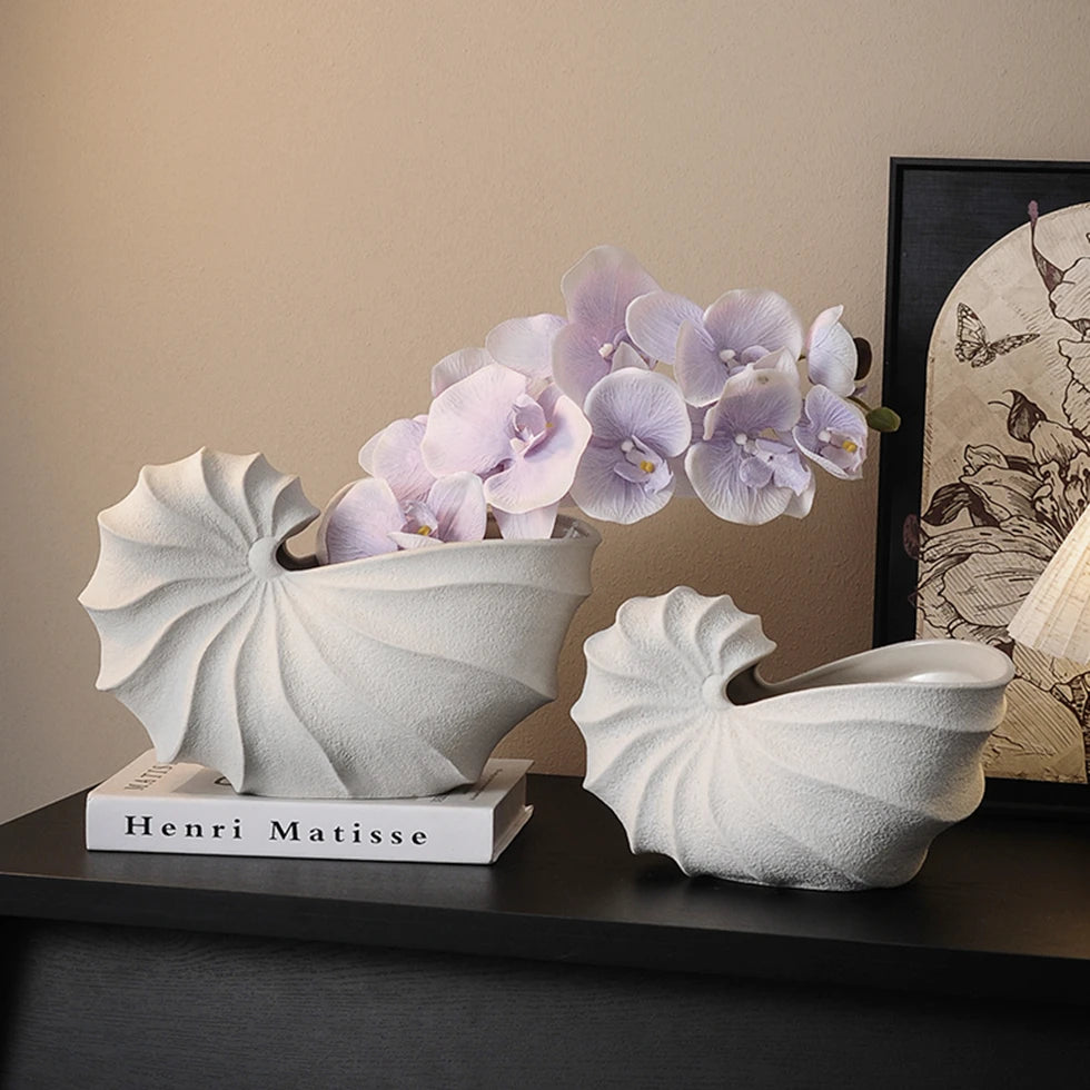 Parrot Sea shell Vase_2