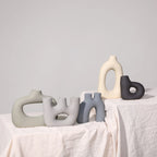 small ceramic vases