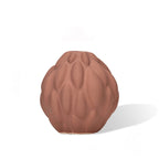 red ceramic vase decor​