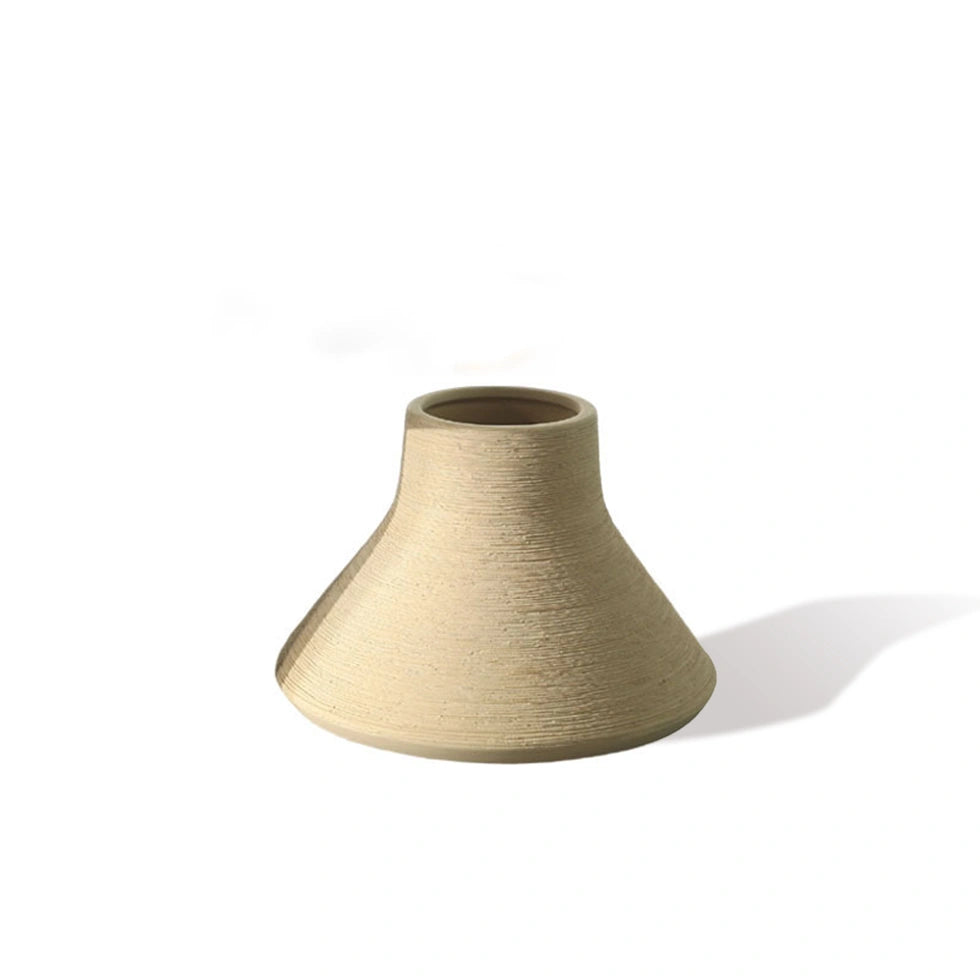 Yellow Ceramic Vase