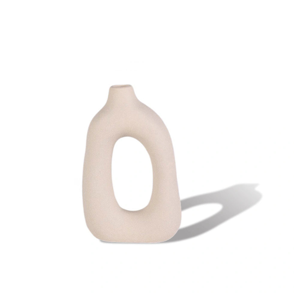 Yellow Ceramic Vase