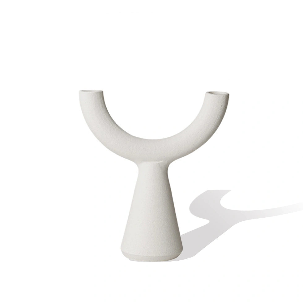 pillar pillar candle holders​ white candle holders​